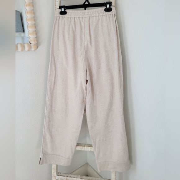 NWOT Linen Blend Banana Republic High Rise Relaxed Fit Pant XS - Picture 10 of 10
